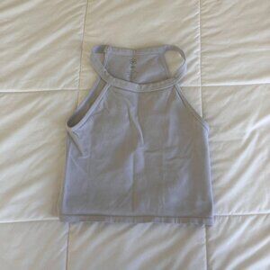 Allra high neck cropped tank